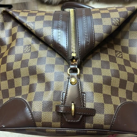 LOUIS VUITTON DAMIER EBENE TRAVELLER BAG - Picture 6 of 12